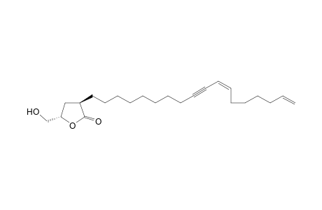 (3R,5S)-5-(hydroxymethyl)-3-((Z)-octadeca-11,17-dien-9-yn-1-yl)dihydrofuran-2(3H)-one