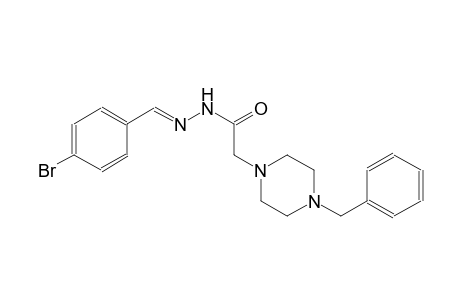 1-piperazineacetic acid, 4-(phenylmethyl)-, 2-[(E)-(4-bromophenyl)methylidene]hydrazide