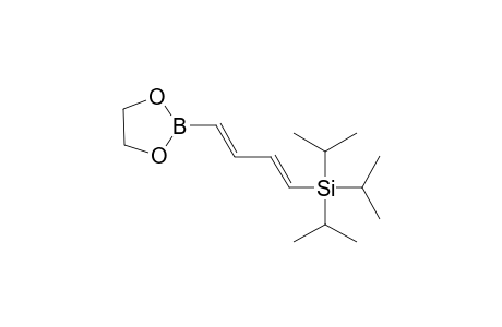 1-(Trisopropylsilyl)-4-(1',3'-dioxaborolan-2'-yl)buta-1,3-diene