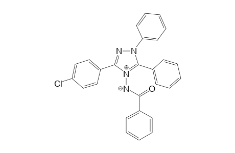 (Z)-N-[3-(4-chlorophenyl)-1,5-diphenyl-1,2,4-triazol-1-ium-4-yl]benzenecarboximidate