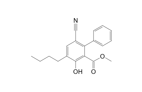 Methyl 4-Butyl-6-cyano-3-hydroxybiphenyl-2-carboxylate