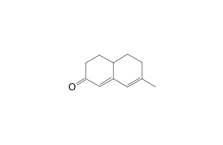 7-Methyl-4,4a,5,6-tetrahydro-2(3H)-naphthalenone