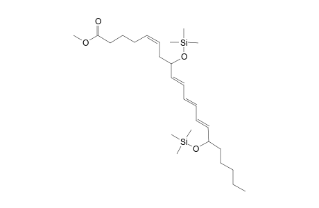 Methyl 8,15-di(trimethylsiloxy)eicosan-5(Z),9(E),11(E),13(E)-tetraenoate