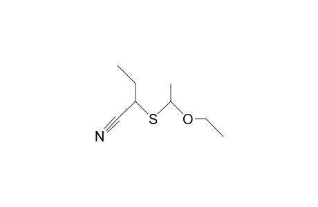 2-(1-Ethoxy-ethylthio)-butyronitrile
