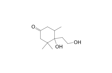 2-(1'-Hydroxy-2',2',6'-trimethyl-4'-oxocyclohexyl)ethanol