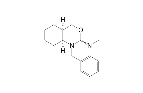 cis-1-benzyl-N-methyl-4a,5,6,7,8,8a-hexahydro-4H-benzo[d][1,3]oxazin-2-imine