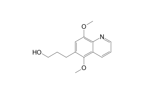 6-(3-hydroxypropyl)-5,8-dimethoxyquinoline