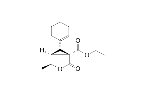 1-ETHOXYCARBONYL-4-METHYL-6-(1-CYCLOHEXENYL)-3-OXABICYCLO[3.1.0]HEXAN-2-ONE