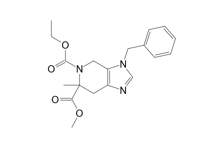METHYL-(+/-)-3-BENZYL-5-ETHYLOXYCARBONYL-6-METHYL-4,5,6,7-TETRAHYDRO-3H-IMIDAZO-[4,5-C]-PYRIDIN-CARBOXYLATE