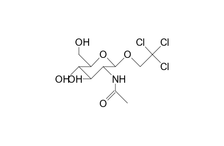 2,2,2-Trichloroethyl-2-acetamido-2-deoxy.beta.-D-glucopyranoside