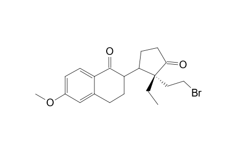 11-BROMO-13-ETHYL-3-METHOXY-9,11-SECOGONA-1,3,5(10)-TRIENE-9,17-DIONE