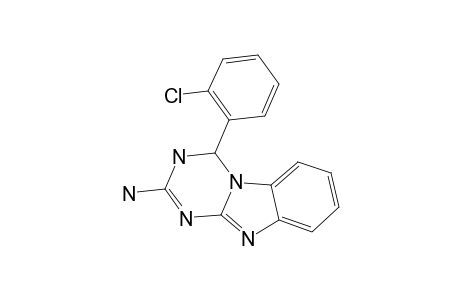 4-(2-CHLOROPHENYL)-3,4-DIHYDRO-[1,3,5]-TRIAZINO-[1,2-A]-BENZIMIDAZOLE-2-AMINE