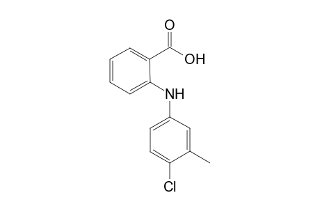 2-[(4-chloro-3-methylphenyl)amino]benzoic acid