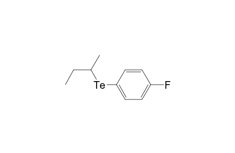 2-[(4-Fluorophenyl)telluro]butane