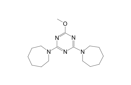 1H-azepine, 1-[4-(hexahydro-1H-azepin-1-yl)-6-methoxy-1,3,5-triazin-2-yl]hexahydro-