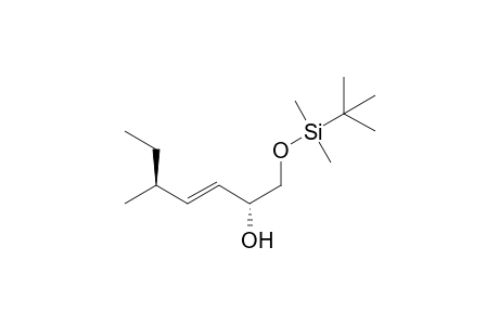 (E)-(2R*,5S*)-1-[(1,1-Dimethylethyldimethylsilyl)oxy]-5-methylhept-3-en-2-ol