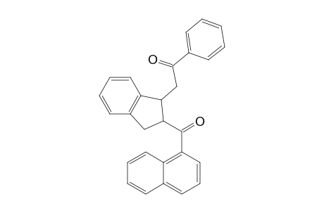 2-(2-naphthalen-1-ylcarbonyl-2,3-dihydro-1H-inden-1-yl)-1-phenyl-ethanone