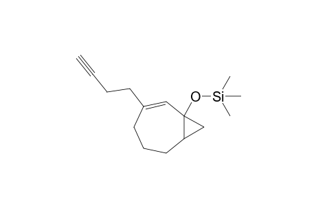 3-(3-Butynyl)bicyclo[5.1.0]oct-2-en-1-yl trimethylsilyl ether