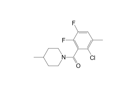 Methanone, (2-chloro-5,6-difluoro-3-methylphenyl)(4-methyl-1-piperidyl)-