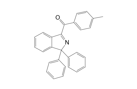 (3,3-diphenyl-1-isoindolyl)-(4-methylphenyl)methanone