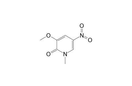 3-Methoxy-1-methyl-5-nitropyridin-2(1H)-one