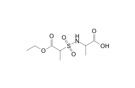 N-(1-Carboethoxyethanesulfonyl)-DL-alanine