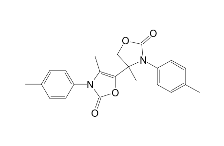 2(3H)-Oxazolone, 4-methyl-5-[4-methyl-3-(4-methylphenyl)-2-oxo-4-oxazolidinyl]-3-(4-methylphenyl)-