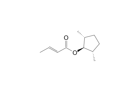 (1r*,2R*,5S*)-2,5-dimethylcyclopentyl (E)-but-2-enoate