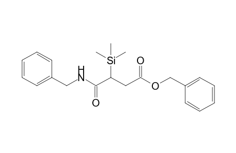 (phenylmethyl) 4-oxidanylidene-4-[(phenylmethyl)amino]-3-trimethylsilyl-butanoate
