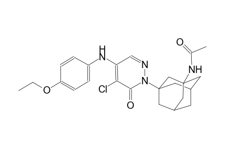 acetamide, N-[3-(5-chloro-4-[(4-ethoxyphenyl)amino]-6-oxo-1(6H)-pyridazinyl)tricyclo[3.3.1.1~3,7~]dec-1-yl]-
