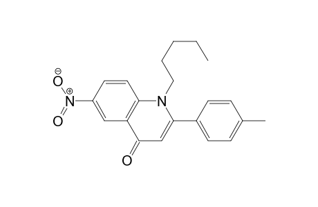 6-Nitro-1-pentyl-2-p-tolylquinolin-4(1H)-one