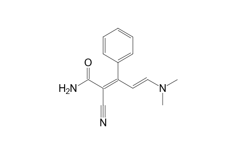 Penta-2,4-dienamide, 2-cyano-5-dimethylamino-3-phenyl-