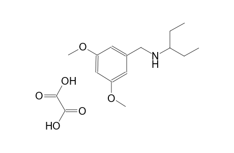 N-(3,5-dimethoxybenzyl)-3-pentanamine oxalate