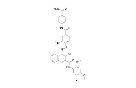 3-Amino-4'-carbamoyl-p-anisanilide->5'-chloro-3-hydroxy-2',4'-dimethoxy-2-naphthanilide