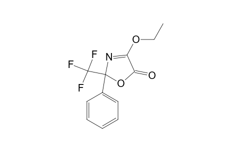 4-ETHOXY-2-PHENYL-2-(TRIFLUOROMETHYL)-1,3-OXAZLO-5(2H)-ONE