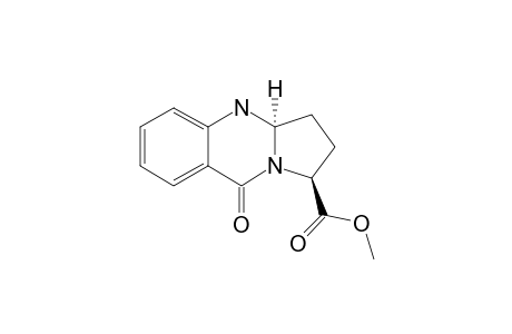 Methyl 9-oxo-1,2,3,3a,4,9-hexahydropyrrolo[2,1-b]quinazoline-1-carboxylate