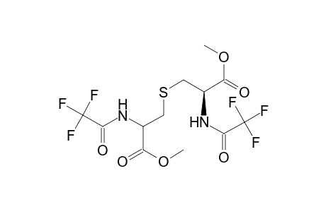 Alanine, 3,3'-thiobis[N-(trifluoroacetyl)-, dimethyl ester, L-