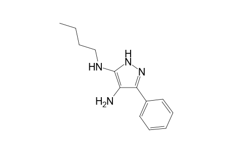 (4-amino-5-phenyl-1H-pyrazol-3-yl)-butyl-amine
