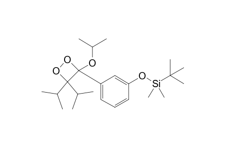 tert-Butyl-[3-(3-isopropoxy-4,4-diisopropyl-dioxetan-3-yl)phenoxy]-dimethyl-silane