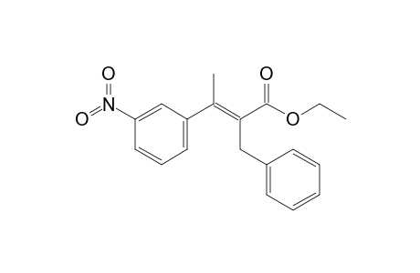 (E)-2-benzyl-3-(3-nitrophenyl)but-2-enoic acid ethyl ester