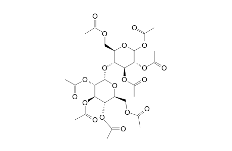 D-Glucopyranose, 4-O-(2,3,4,6-tetra-O-acetyl-.alpha.-D-glucopyranosyl)-, tetraacetate