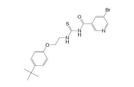 thiourea, N-[(5-bromo-3-pyridinyl)carbonyl]-N'-[2-[4-(1,1-dimethylethyl)phenoxy]ethyl]-