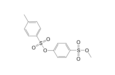 4-[(p-Methylphenyl)sulfonyl] 1-[p'-(Methylsulfonyloxy)phenyl] Ether