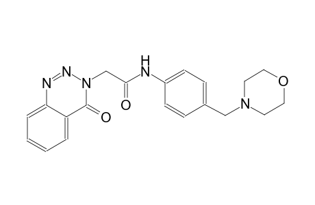 1,2,3-benzotriazine-3-acetamide, 3,4-dihydro-N-[4-(4-morpholinylmethyl)phenyl]-4-oxo-