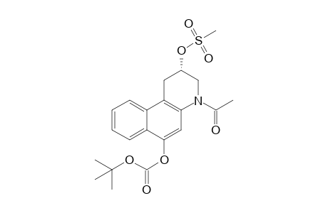 (-)-(2S)-3-Acetyl-2-[(methylsulfonyl)oxy]-5-hydroxy-1,2,3,4-tetrahydrobenzo[f]quinoline