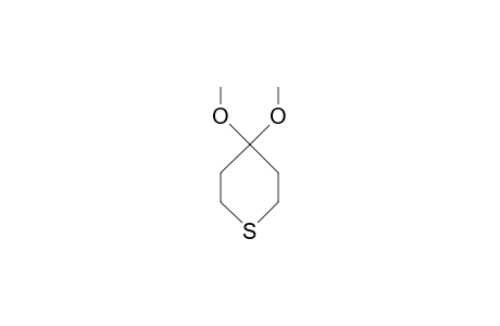 4,4-Dimethoxy-tetrahydro-thiopyran