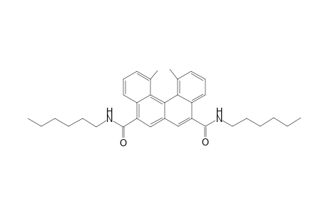 (p)-N,N'-Dihexyl-1,12-dimethylbenzo[c]phenanthrene-5,8-diamide