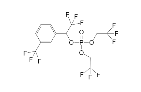 Phosphoric acid bis-(2,2,2-trifluoro-ethyl) ester 2,2,2-trifluoro-1-(3-trifluoromethyl-phenyl)-ethyl ester