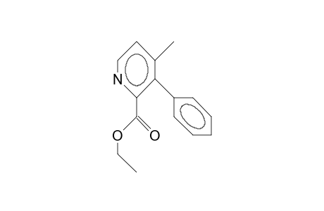 2-Ethoxycarbonyl-4-methyl-3-phenyl-pyridine