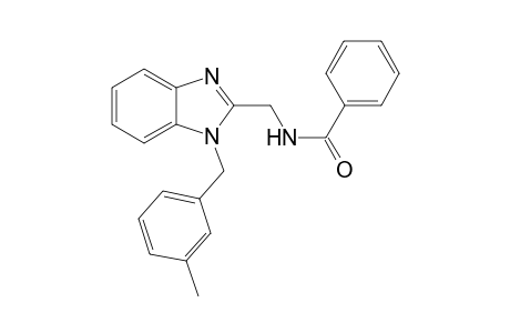 Benzamide, N-[[1-[(3-methylphenyl)methyl]-1H-1,3-benzimidazol-2-yl]methyl]-